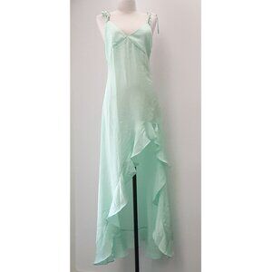 For Love And Lemons Mint Green Maxi Dress